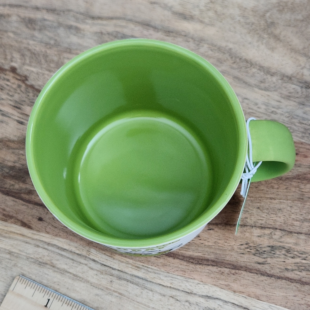 Sesame Street Oscsr the Grouch "I Feel Grouchy Today" Soft Touch Ceramic Mug NWT - Picture 9 of 12